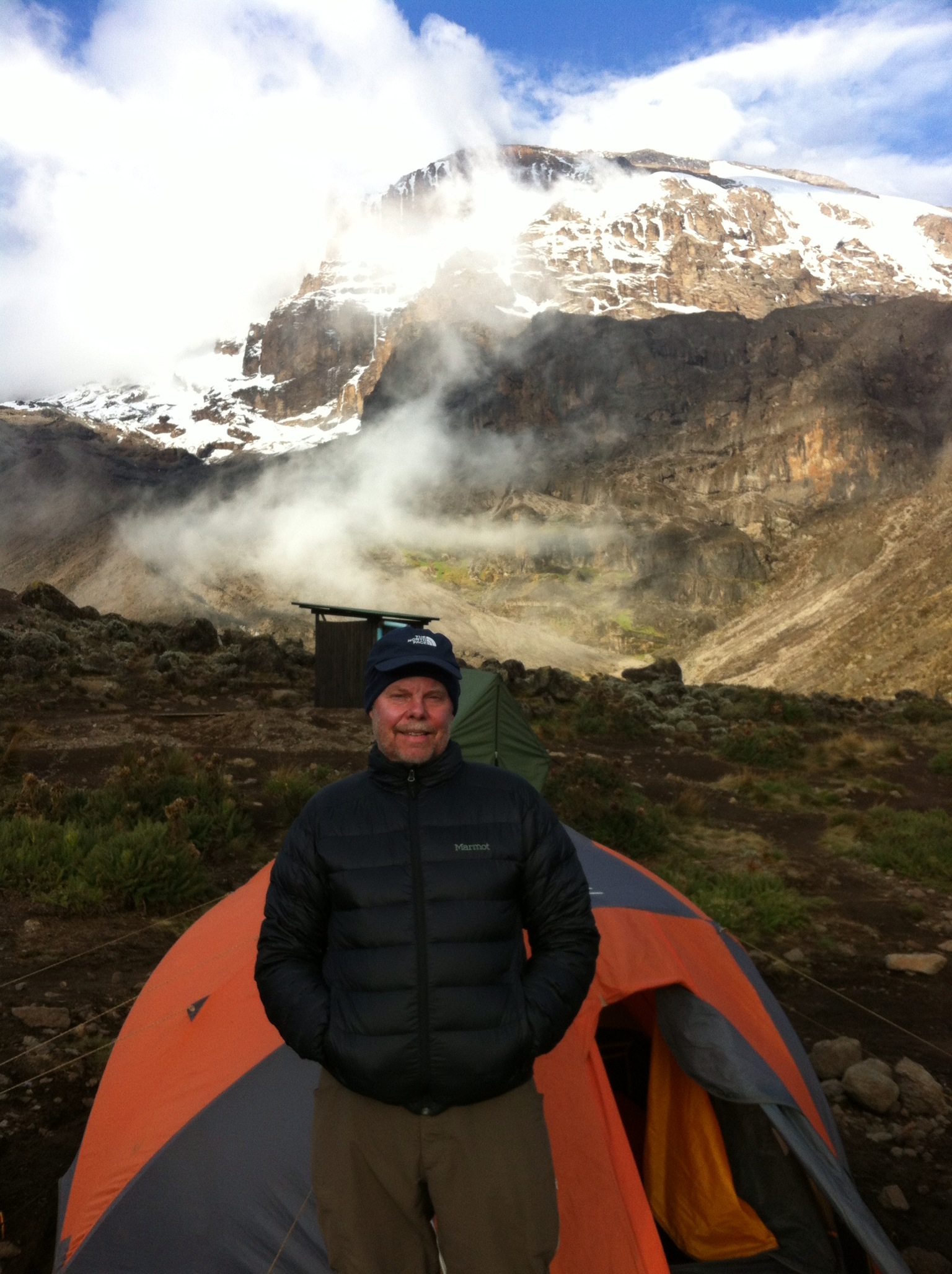 Dave in Karanga camp